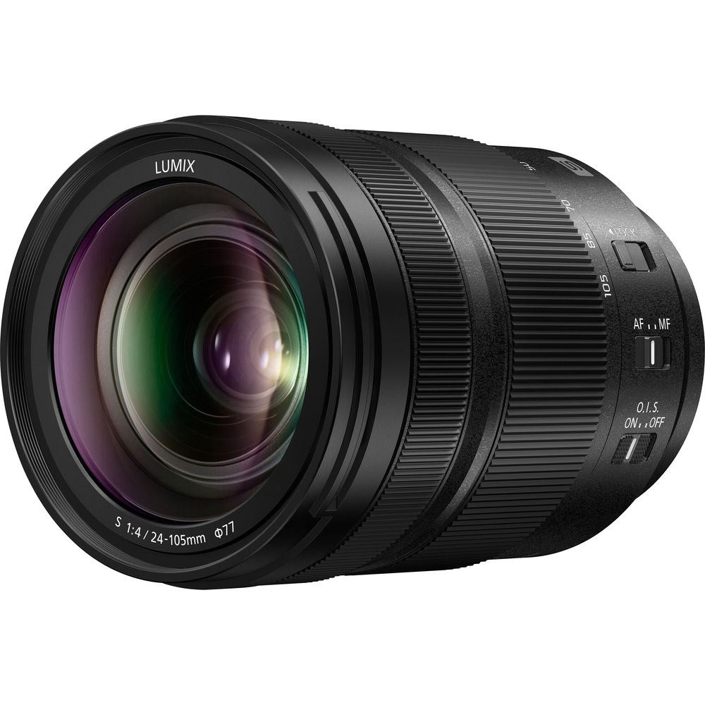 Product Image of Panasonic Lumix S Series 24-105mm F4 Macro O.I.S. Lens - L mount