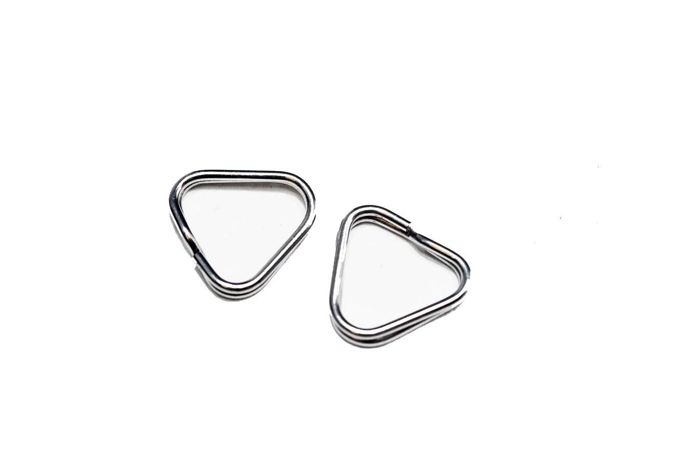 Product Image of 2 x Triangular Split Rings (pair) for Camera Straps D-Ring Connectors Canon