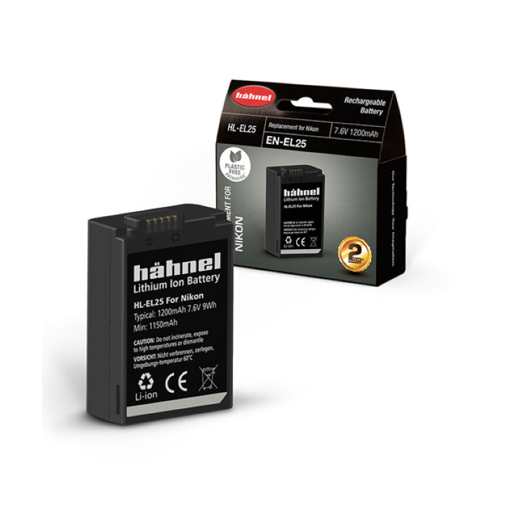 Product Image of Hahnel Nikon HL-EL25 replacement battery