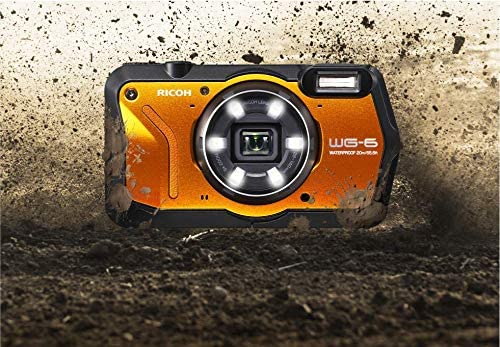 Ricoh WG-6 Digital Waterproof Compact Camera - Orange
