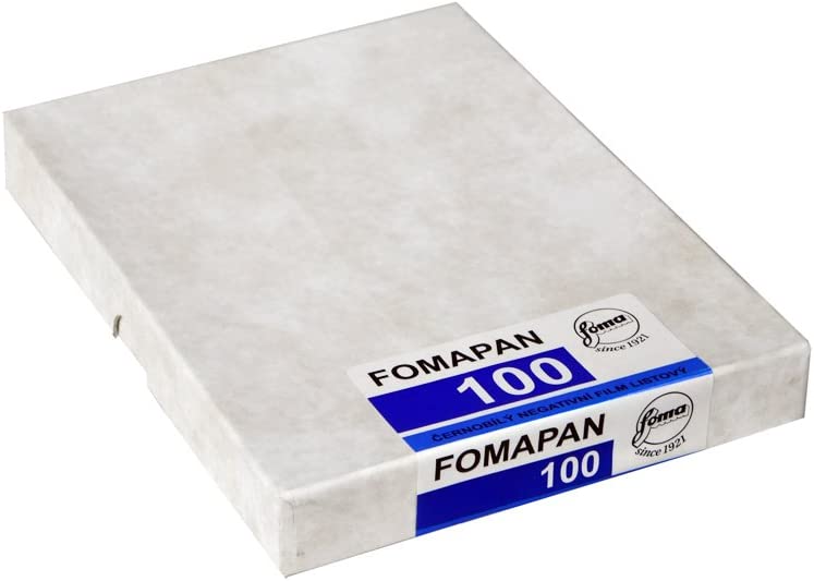 Fomapan 100 4x5 in Black & White Sheet Film FP102 50 sheet box 100 ISO