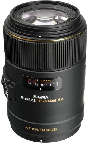 Product Image of CLEARANCE Sigma 105mm f2.8 EX DG Macro OS Nikon fit Lens