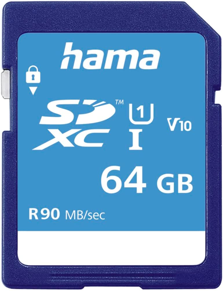 Product Image of Hama 64GB SD Memory Card 90MB/S