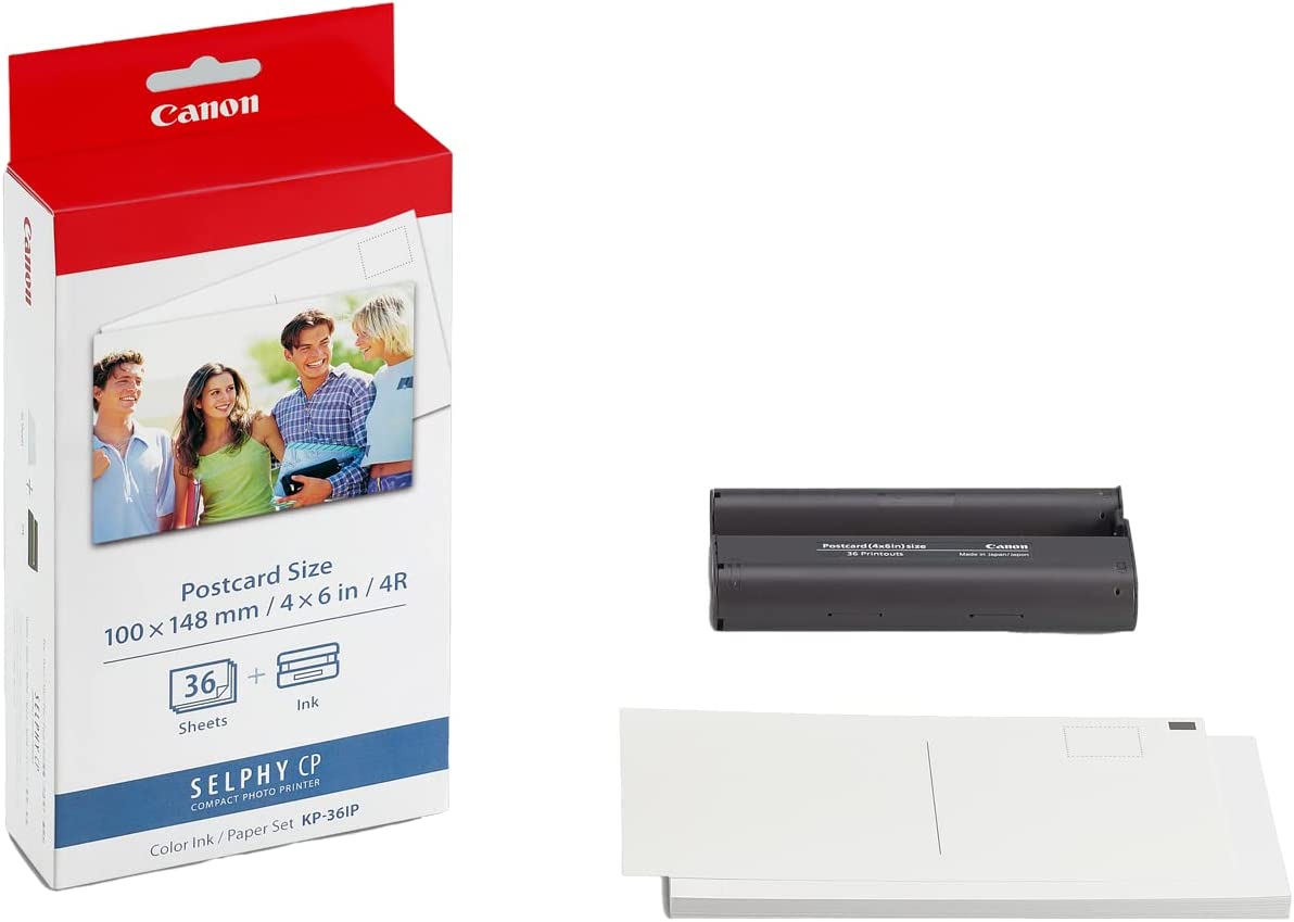 Canon KP-36IP SELPHY Colour Inkjet Cartridge and Papers