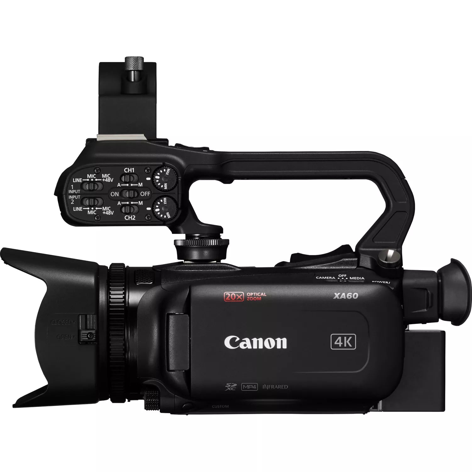 Product Image of Canon XA-60 Professional 4K Compact Camcorder