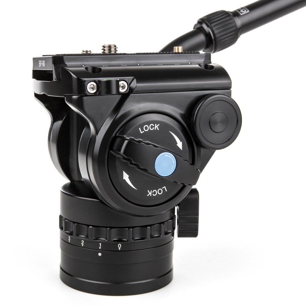 SIRUI VH-10X Pro Fluid Video Tripod Head with Friction Control