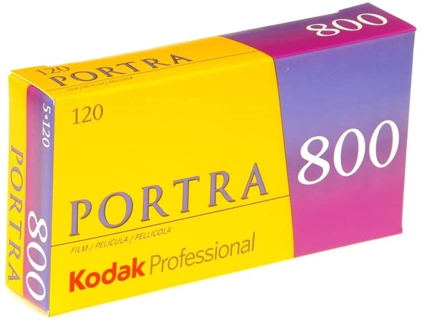 Product Image of Kodak Portra 800 Colour Negative 120 Film - 5 exp (5 pack)