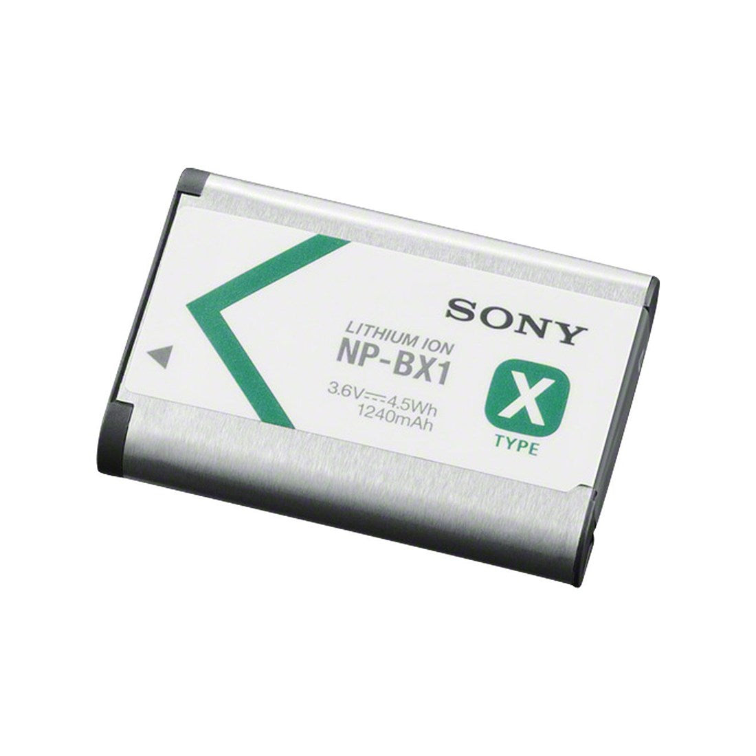 Sony NP-BX1 Rechargeable Camera Battery for RX100 RX1 ZV-1 HX400 HX90 - Product Photo 1 - Top down view of the battery unit
