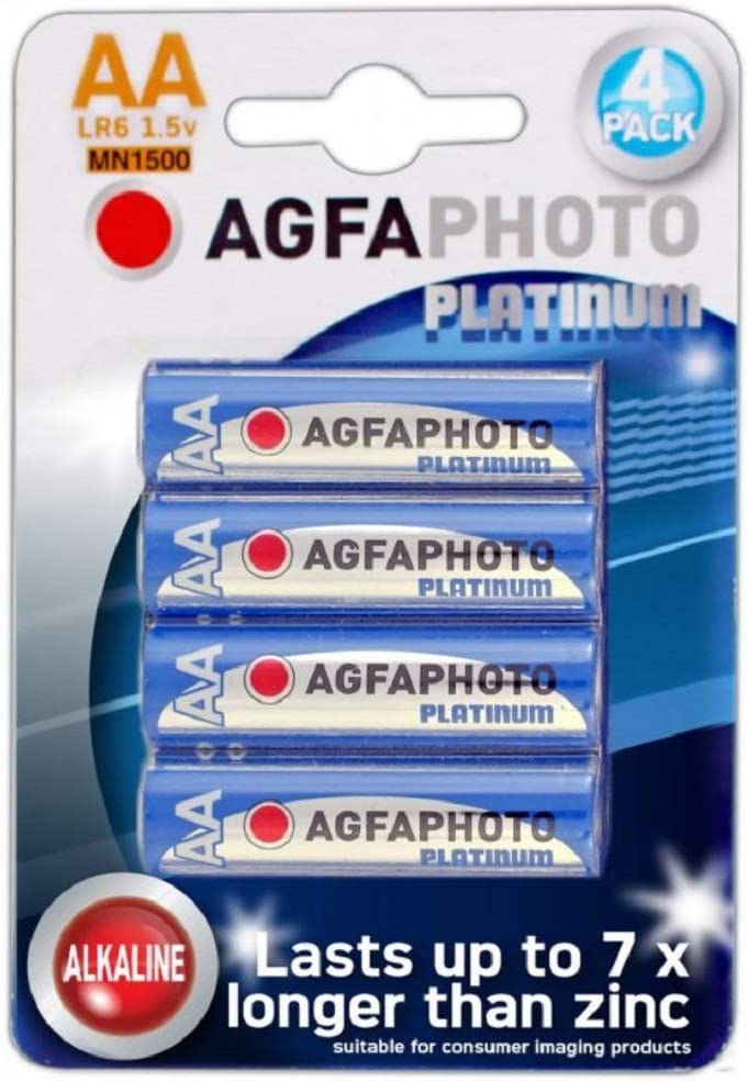 Product Image of AgfaPhoto Platinum AA Batteries 4 Pack