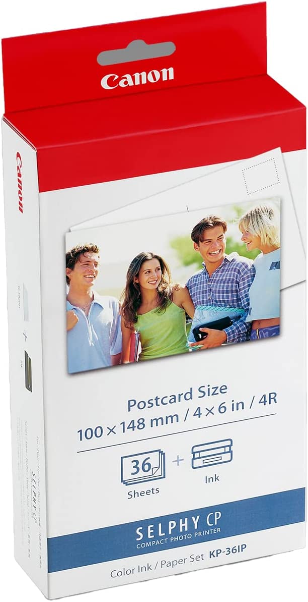 Product Image of Canon KP-36IP SELPHY Colour Inkjet Cartridge and Papers