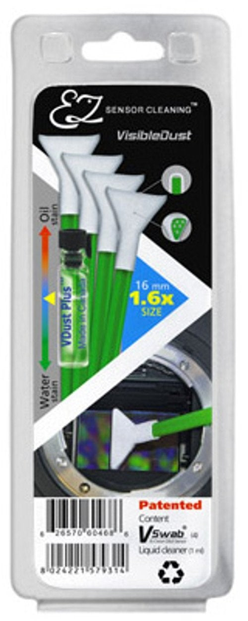 Product Image of Visible Dust EZ Sensor Cleaning Kit 4x VSWAB Series