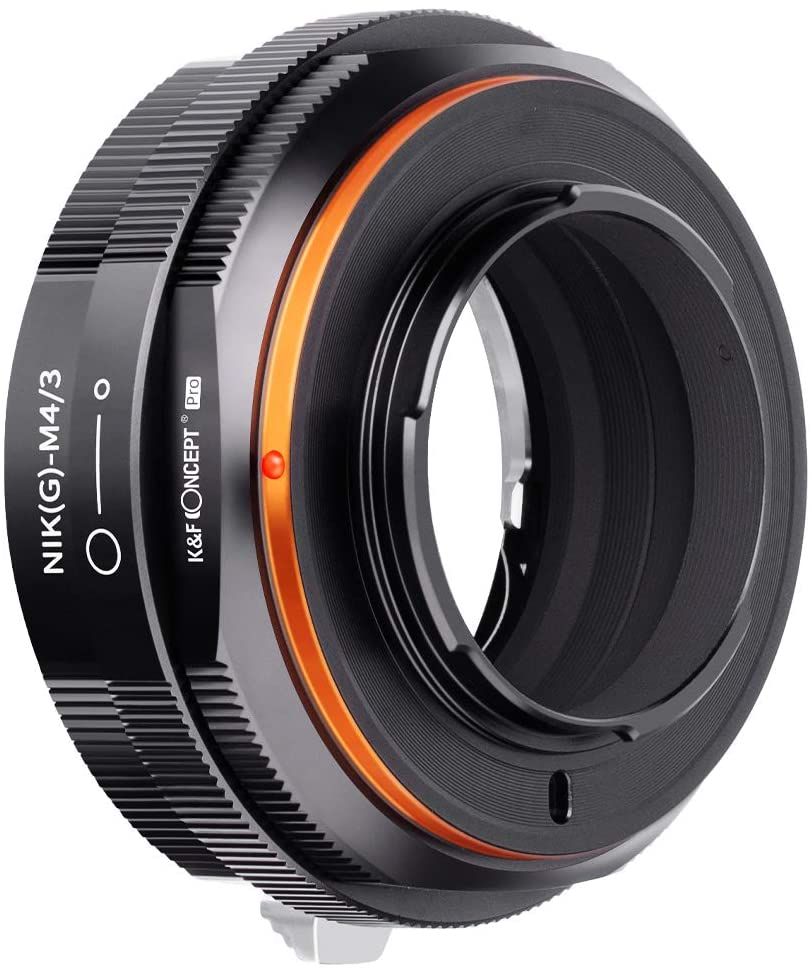 K&F concept Nikon Nikkor AI/F G-Type Mount Lens to Micro 4/3 MFT M43 Mount NIK(G)-M4/3 K&F Concept M18125 Lens Adapter KF06.454