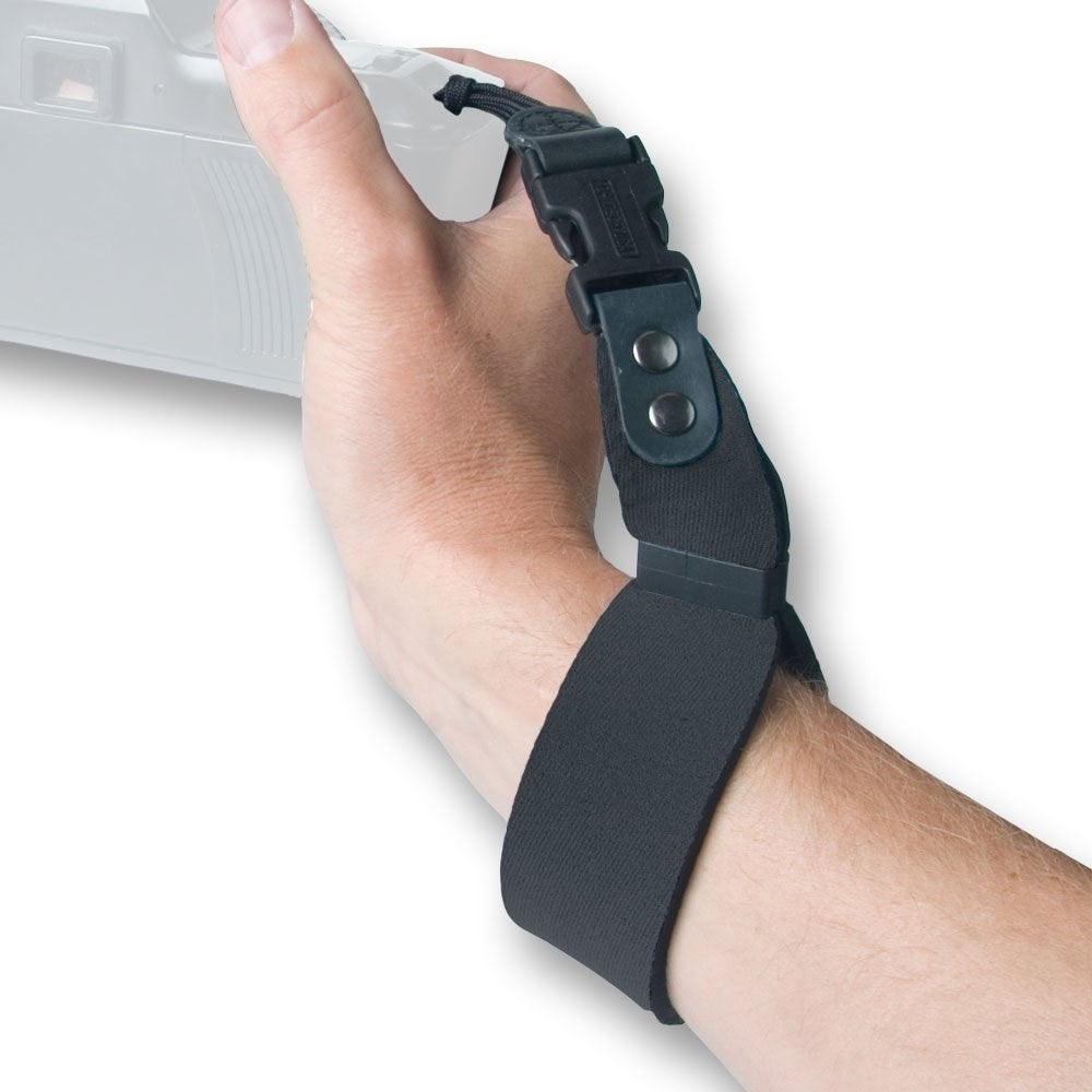 Product Image of OpTech SLR Camera Wrist Strap - Black