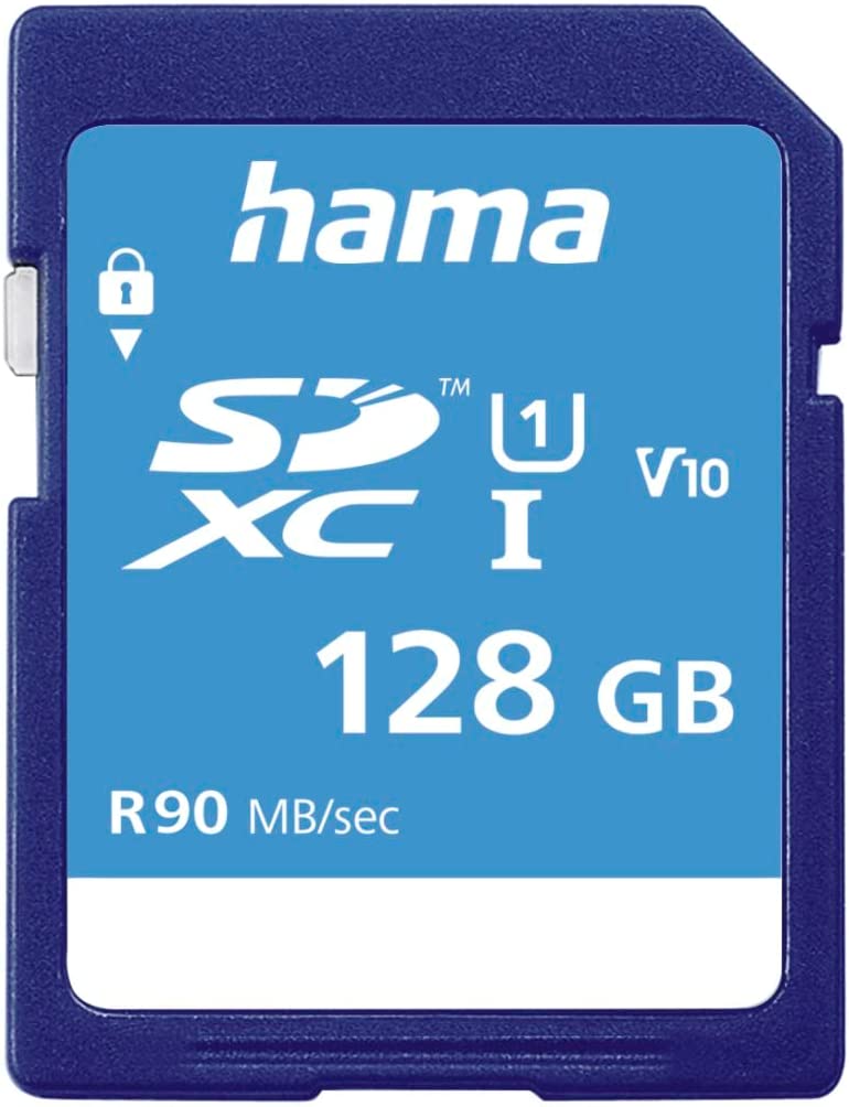 Product Image of HAMA 128GB SD MEMORY CARD 90MB/S
