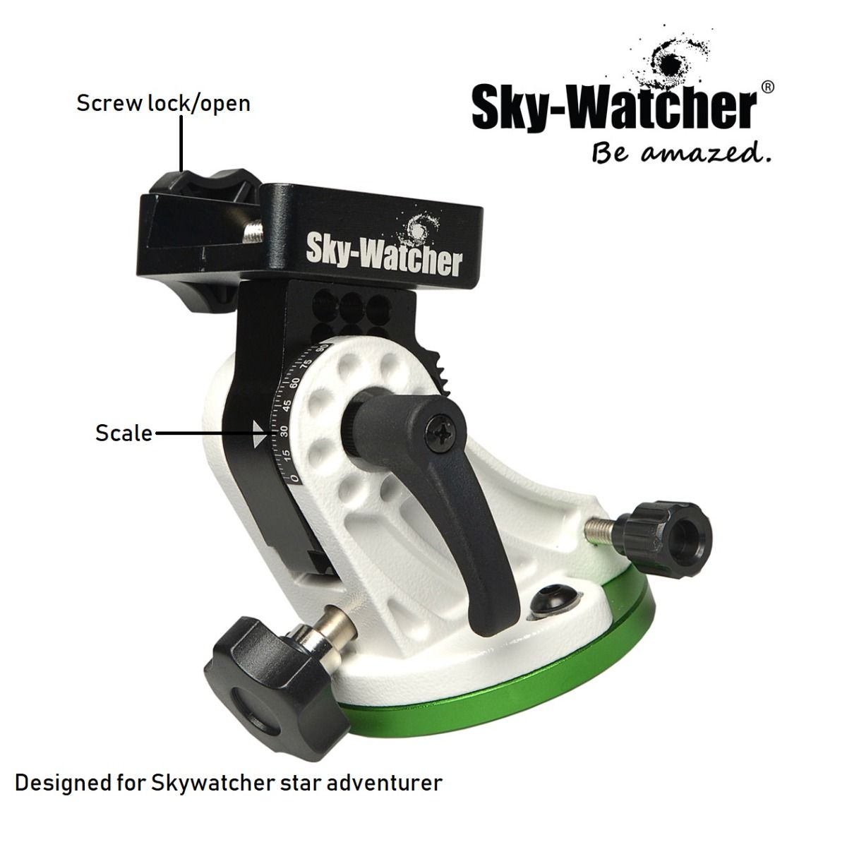 SkyWatcher Equatorial Wedge For Star Adventurer Black/White 50207