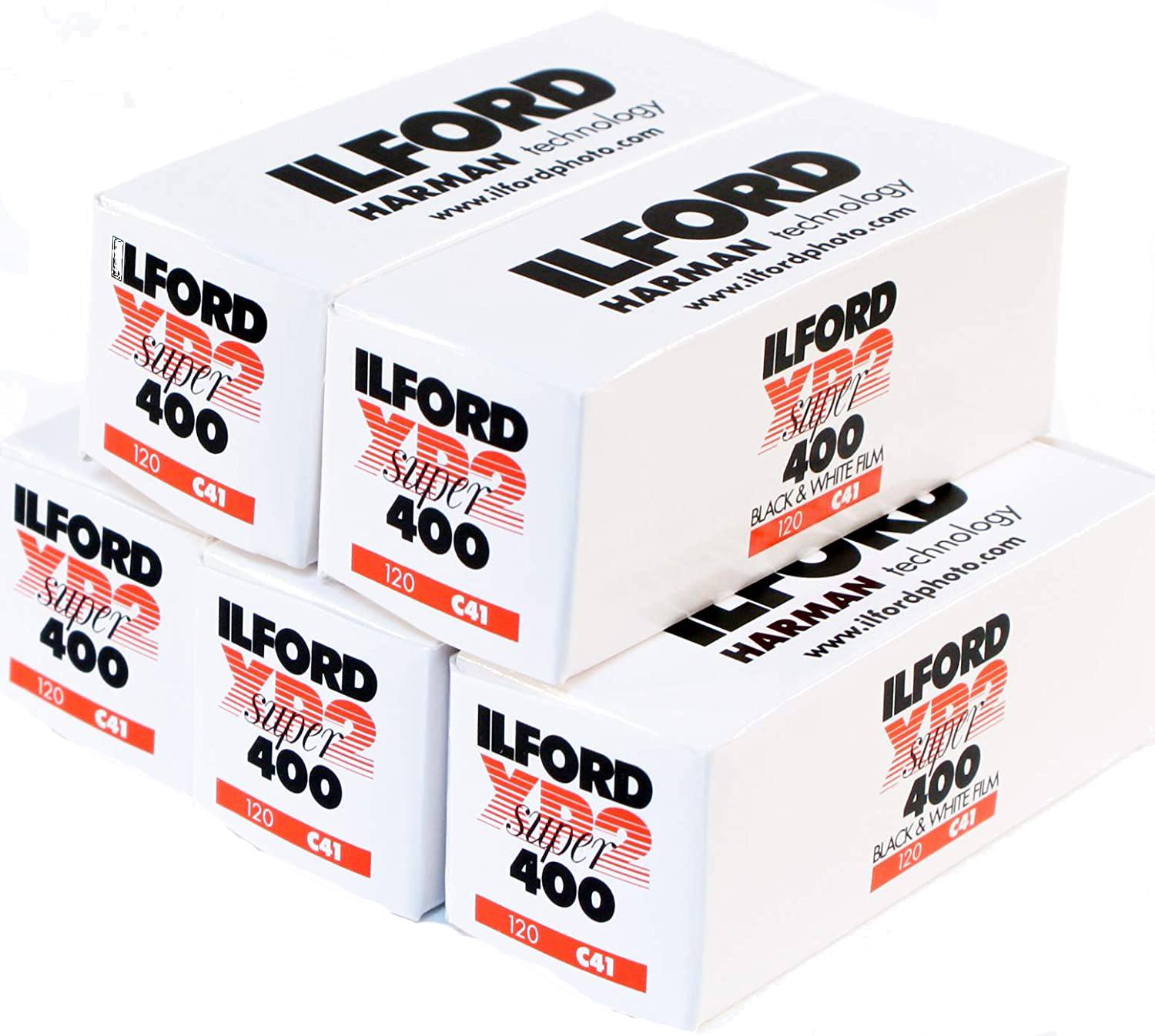 Ilford XP2 Super 120 Film - White-Black