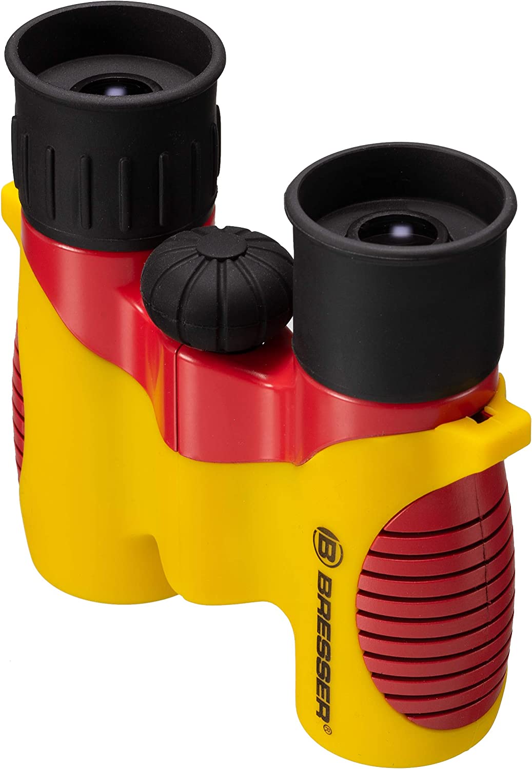 BRESSER Junior 6x21 Childrens Binoculars for Kids - Yellow