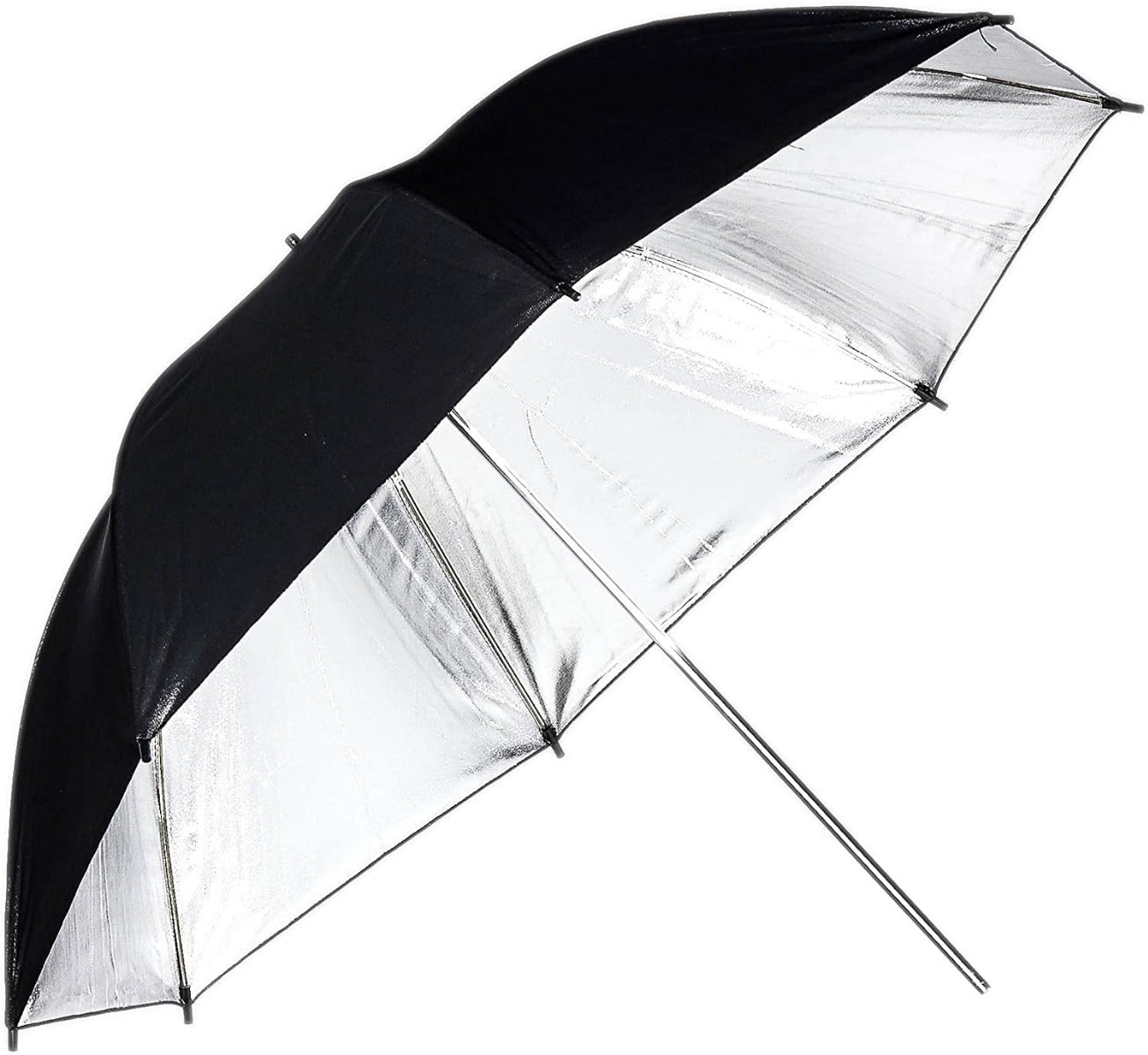Product Image of Phottix 84 cm Silver & Black Reflective Studio Umbrella
