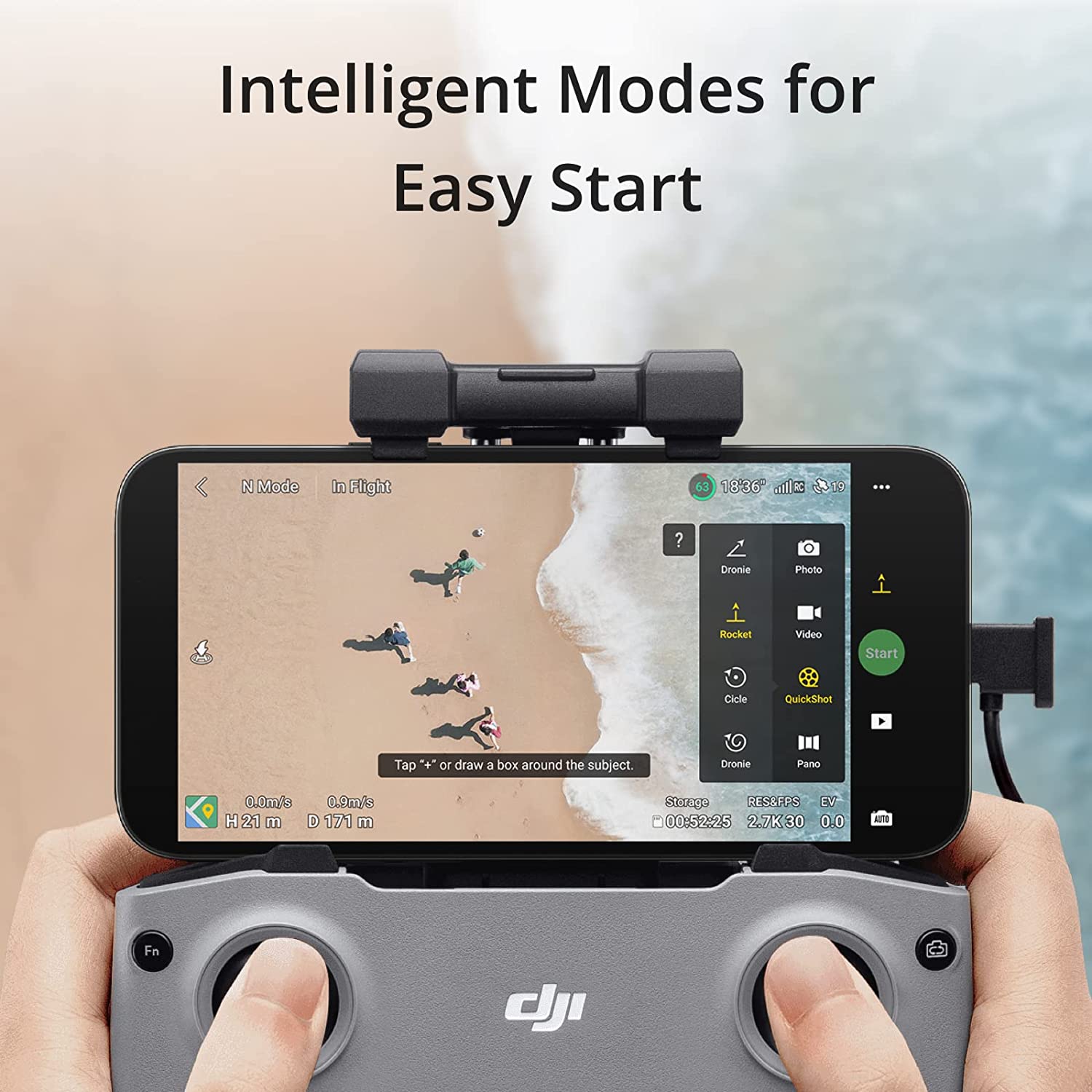 DJI Mini 2 SE Fly More Combo, Lightweight and Foldable Mini Camera Drone with 2.7K Video