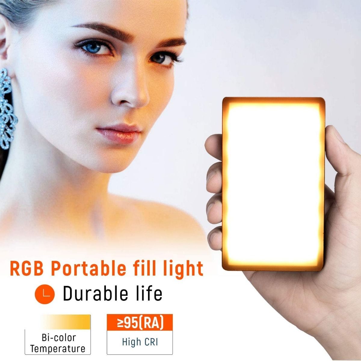 Weeylite RB08P Mini RGB Portable LED Light