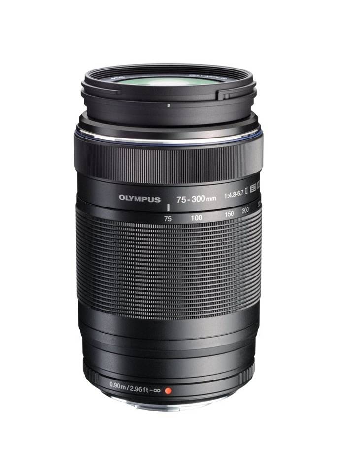 Product Image of Olympus 75-300mm f4.8-6.7 II Lens - Black MFT Lens