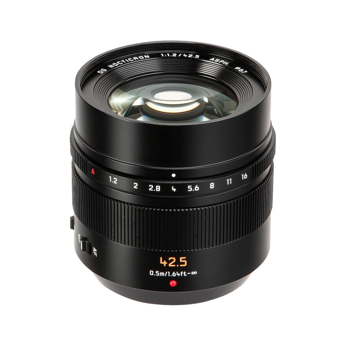 Panasonic 42.5mm f1.2 ASPH Leica DG Nocticron OIS Lens Micro Four Thirds Mount