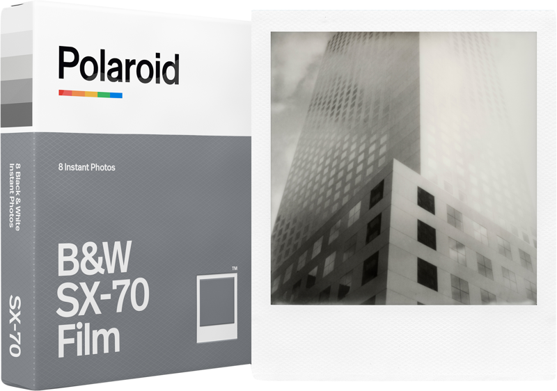 Polaroid B&W Instant Film for SX-70 - Black & White