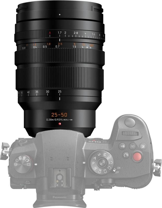 Panasonic 25-50mm f1.7 Leica DG Vario-Summilux ASPH. Lens