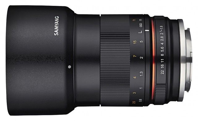 Samyang 85mm f1.8 CSC Sony E-mount Lens