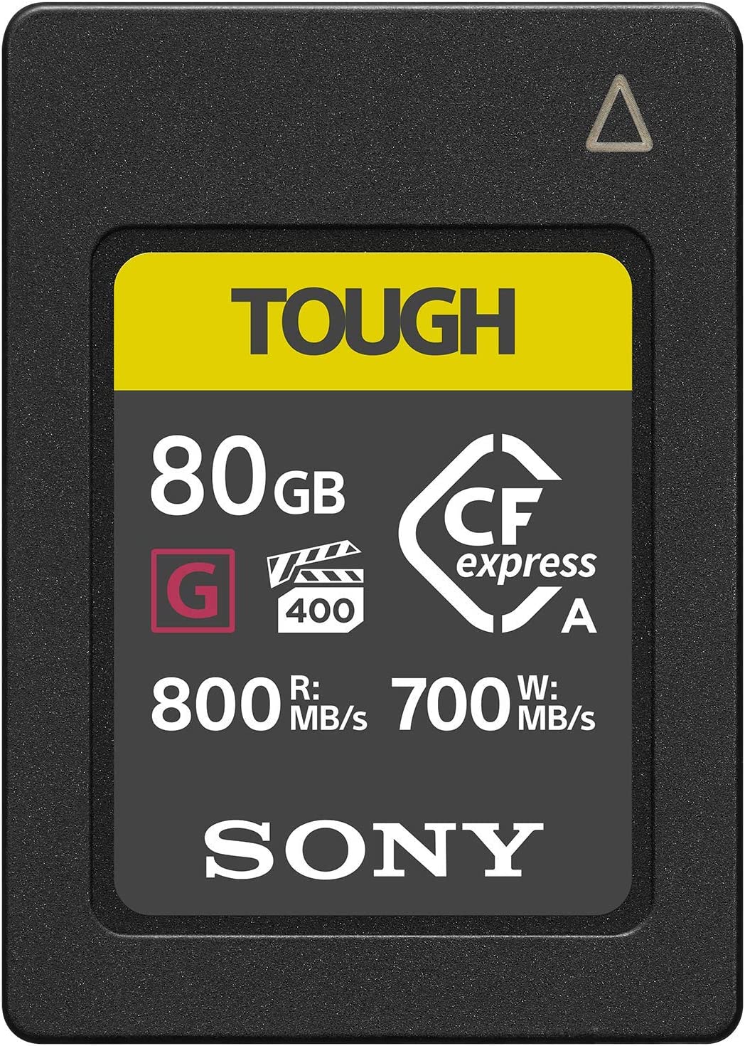 Sony 80GB CFexpress Type A (800MB/s) Memory Card - Product Photo 1 - Tough memory card