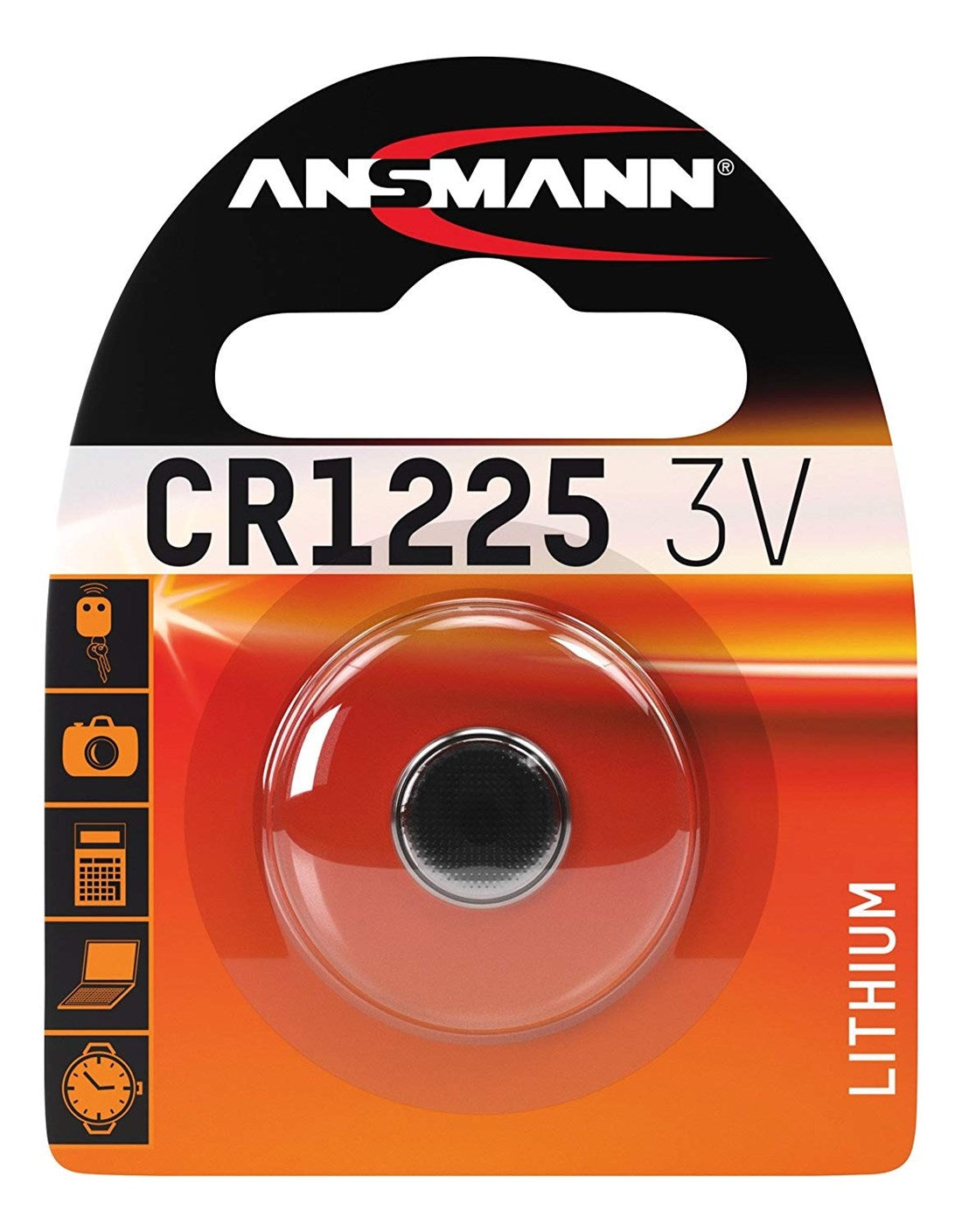 Product Image of AnSmann CR1225 3V Lithium Battery Cell (1516-0008)