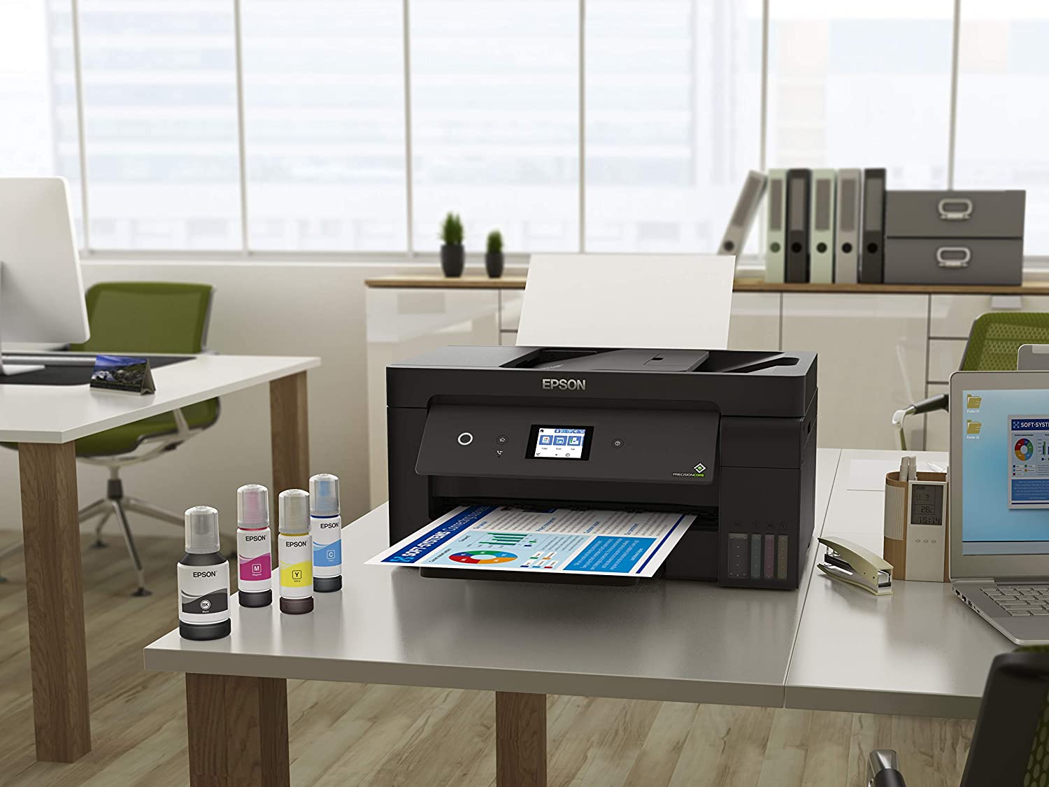 Epson EcoTank ET-15000 A3 Print Scan Copy Wi-Fi Printer, Black