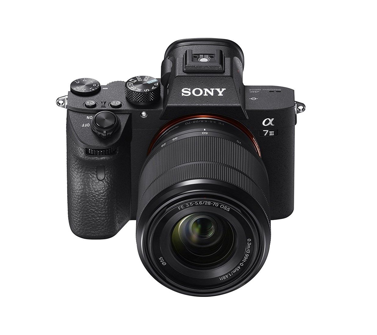 Sony Alpha 7III Mirrorless Digital Camera w/ 28-70mm Lens <br>w/ SanDisk  Extreme PRO 128GB 170mb/s SDXC UHS-1 Card + BC-QZ1 charger