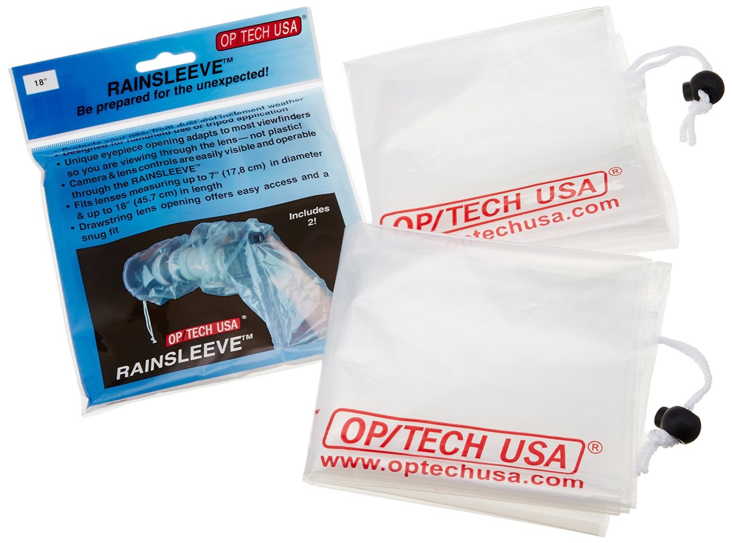 Product Image of OpTech Rainsleeve - Twin Pack