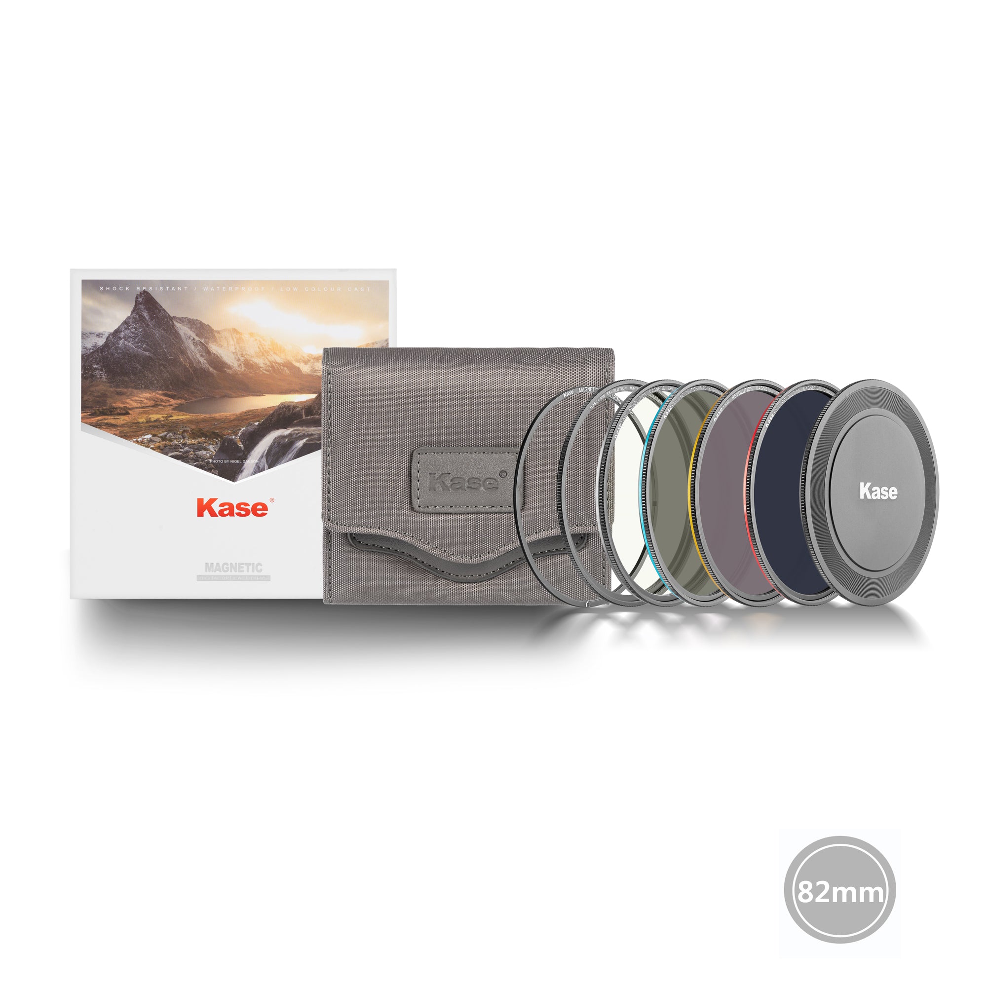 Product Image of Kase Revolution Magnetic Circular Filters 82mm Pro Kit
