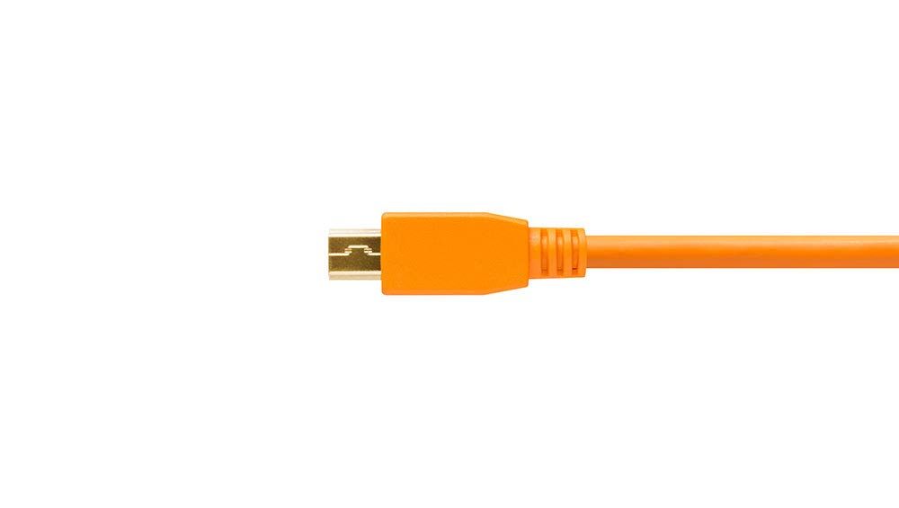 Tether Tools TetherPro Cable USB 2.0 A/MiniB 5 Pin 4.6 m Orange
