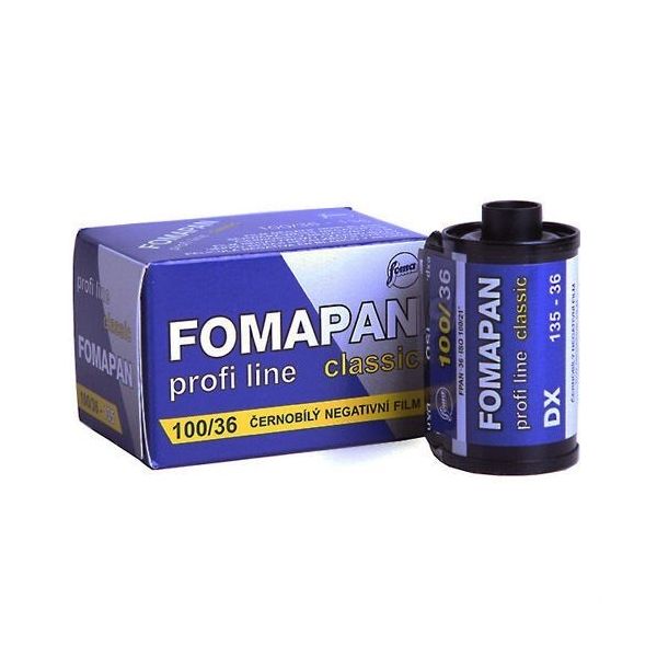 Fomapan 100 Black & White 35mm Film – 36 Exposures, ISO 100