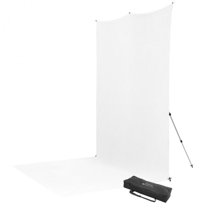 X-Drop Pro Wrinkle-Resistant Sweep Backdrop Kit  8'X13'