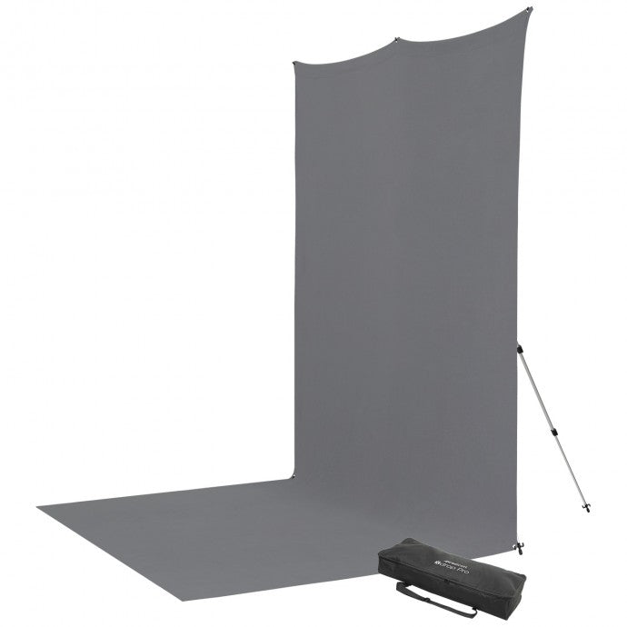 X-Drop Pro Wrinkle-Resistant Sweep Backdrop Kit  8'X13'