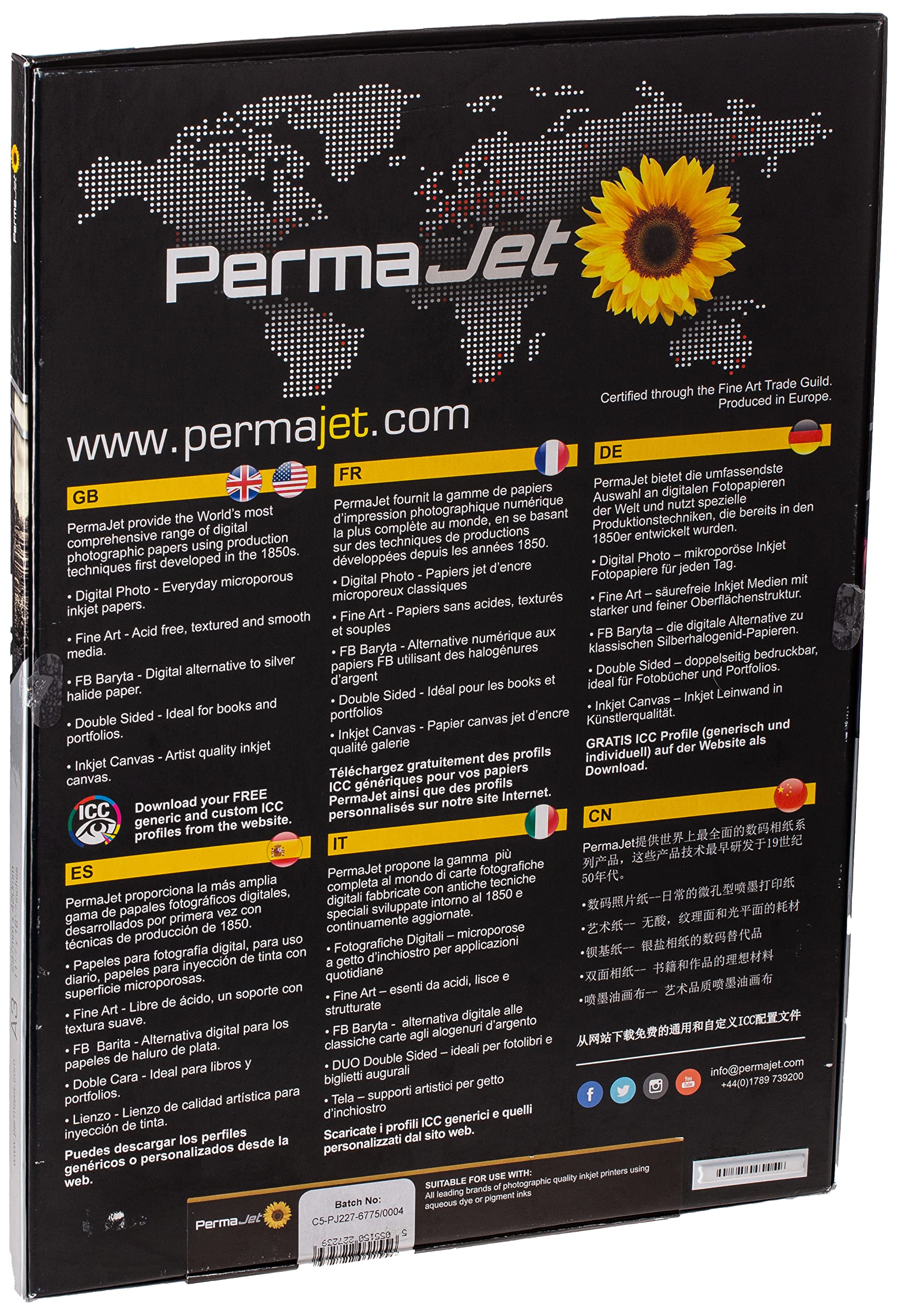 PermaJet FB Gold Silk 315 - A3 Photo Paper 25 sheets