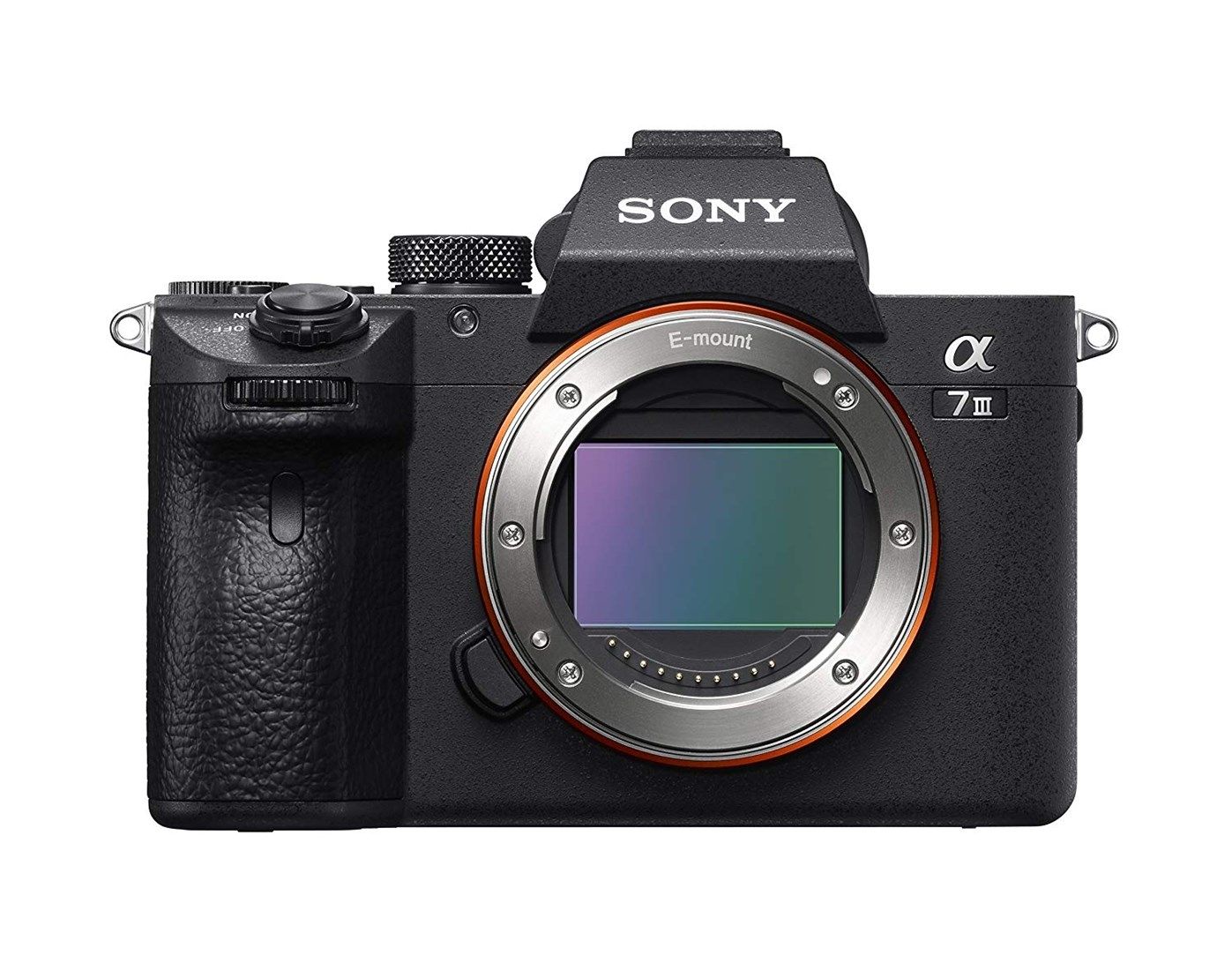 Sony Alpha a7 III Mirrorless Camera - Body only - Product Photo 2 - Alternative view of the front of the camera
