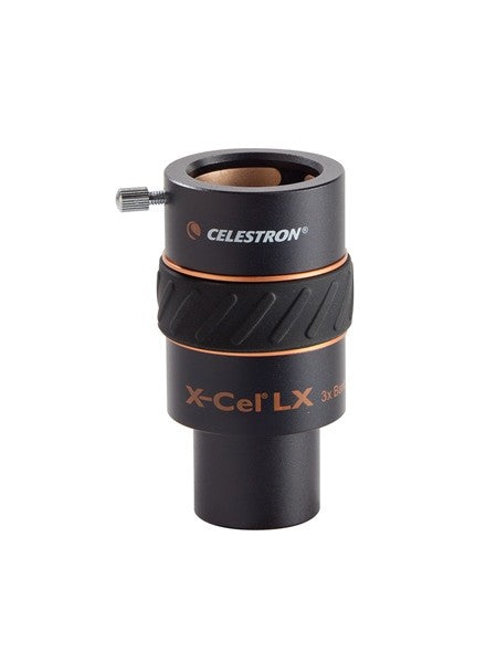 Product Image of Celestron X-CEL LX 1.25" 3X Barlow Lens Black 93428