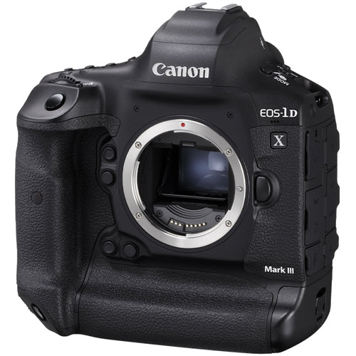 Canon EOS 1DX Mark III DSLR Camera Body - Product Photo 3 - Side view with emphasis on the control points