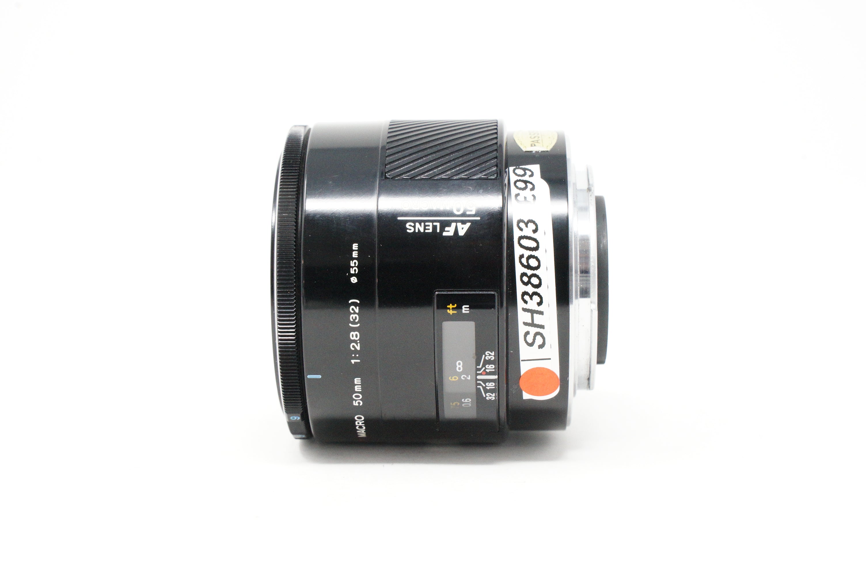 Used Minolta AF 50mm F2.8 Macro lens for SONY A Mount (SH38603)