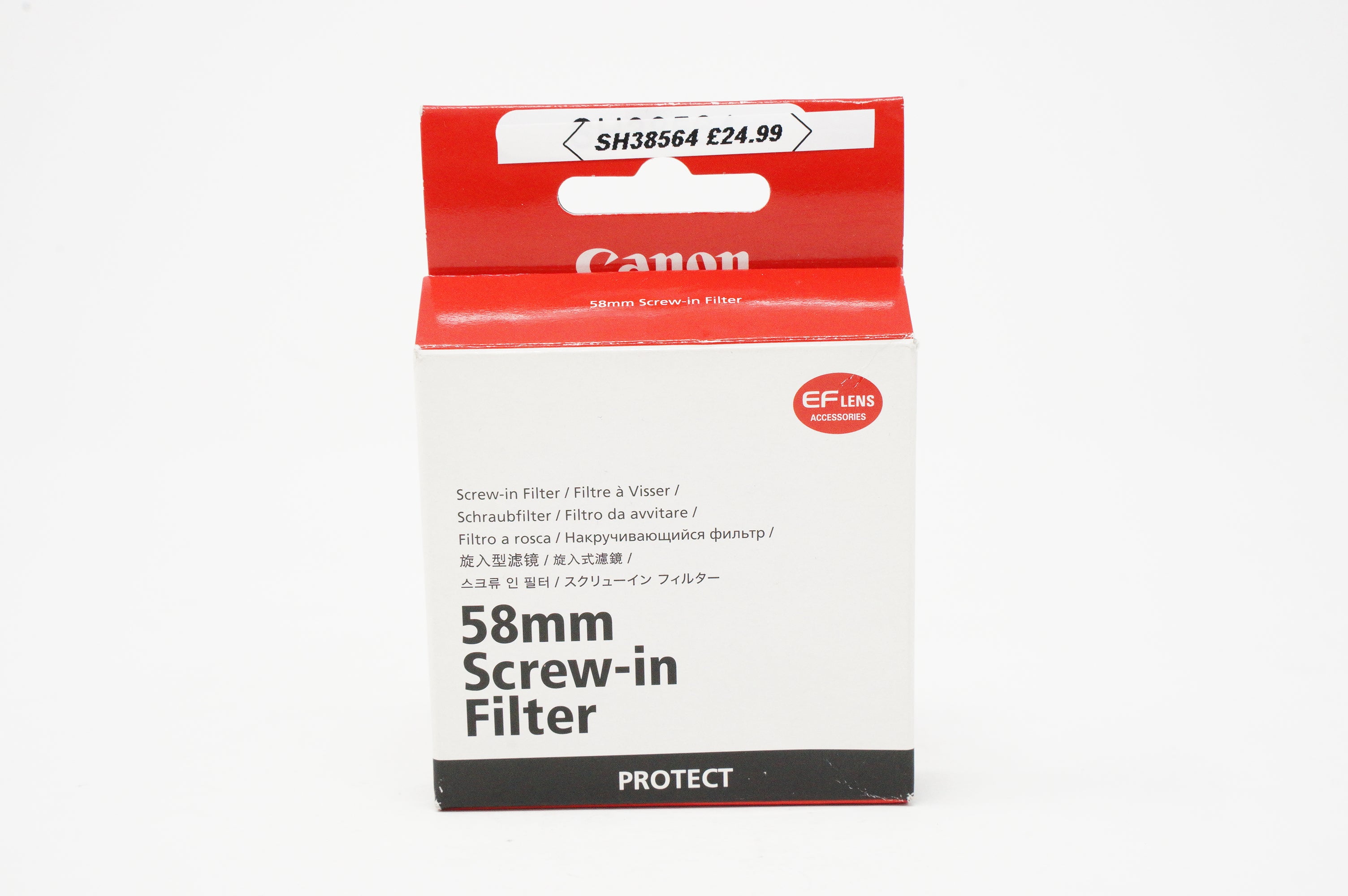 Product Image of Unopened Used Canon 58mm Protection filter (Boxed SH38564)