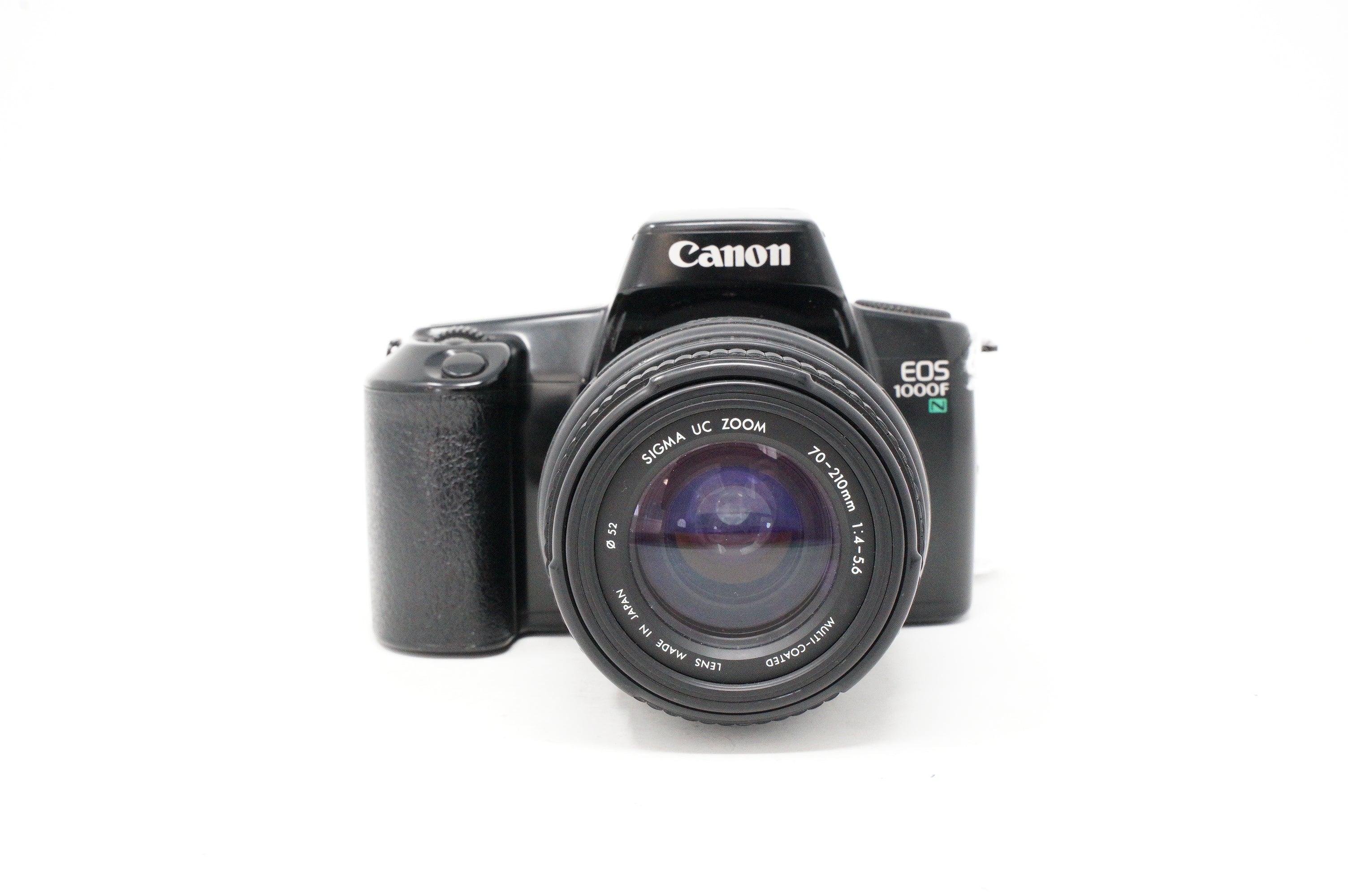 Canon EOS 1000FN film camera with Sigma 70-210 zoom lens (SH38788) - Product Photo 2