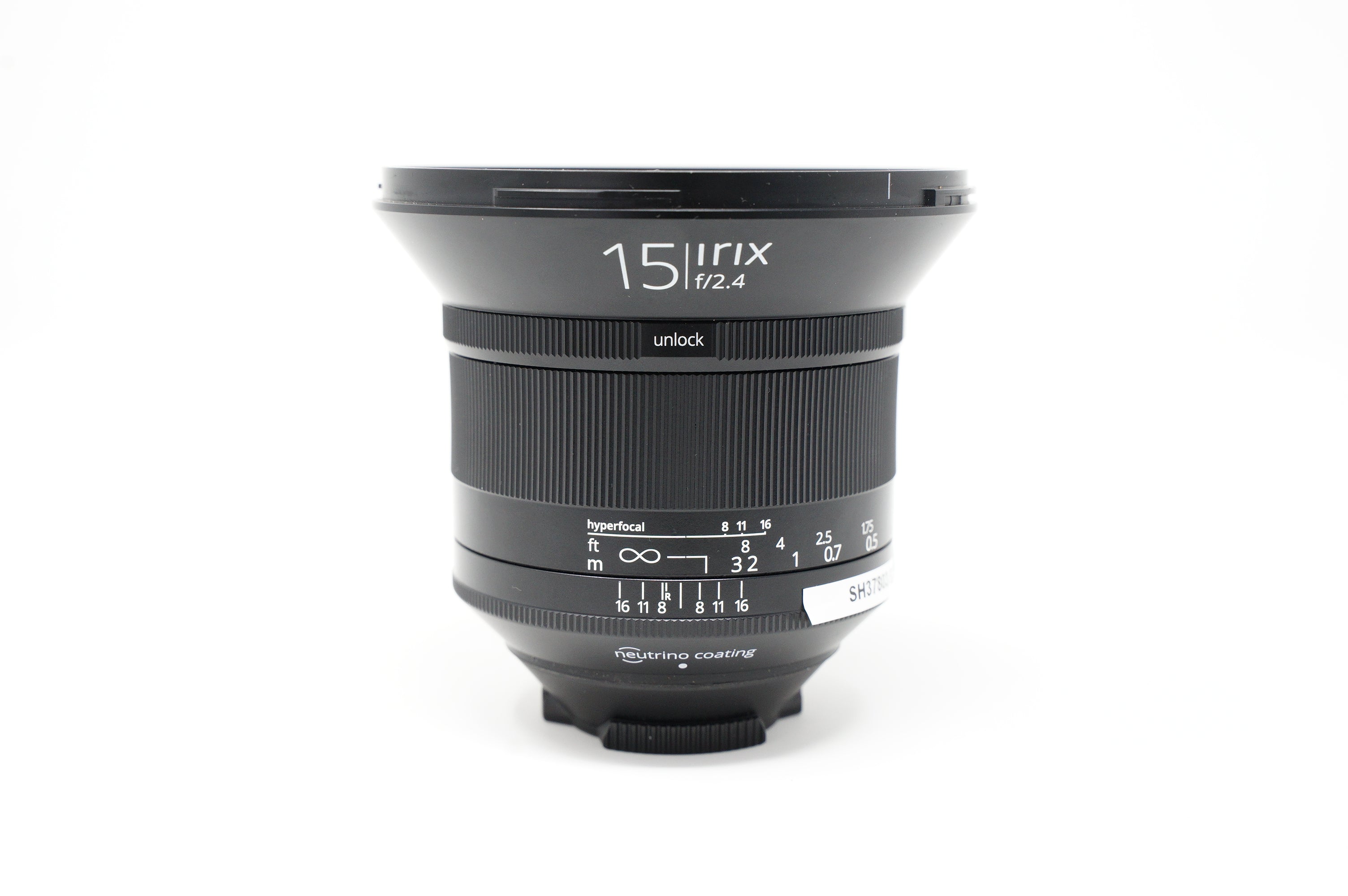 Product Image of Used Irix Blackstone 15mm F2.4 wide lens for Nikon (Boxed SH37803)