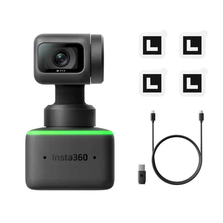 Insta360 Link AI-Powered 4K UHD Webcam