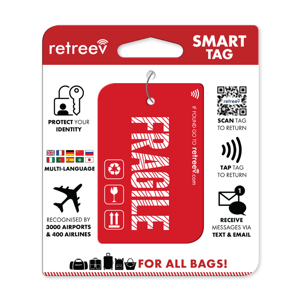 Product Image of Retreev SMART Tag Luggage Tracker - Fragile