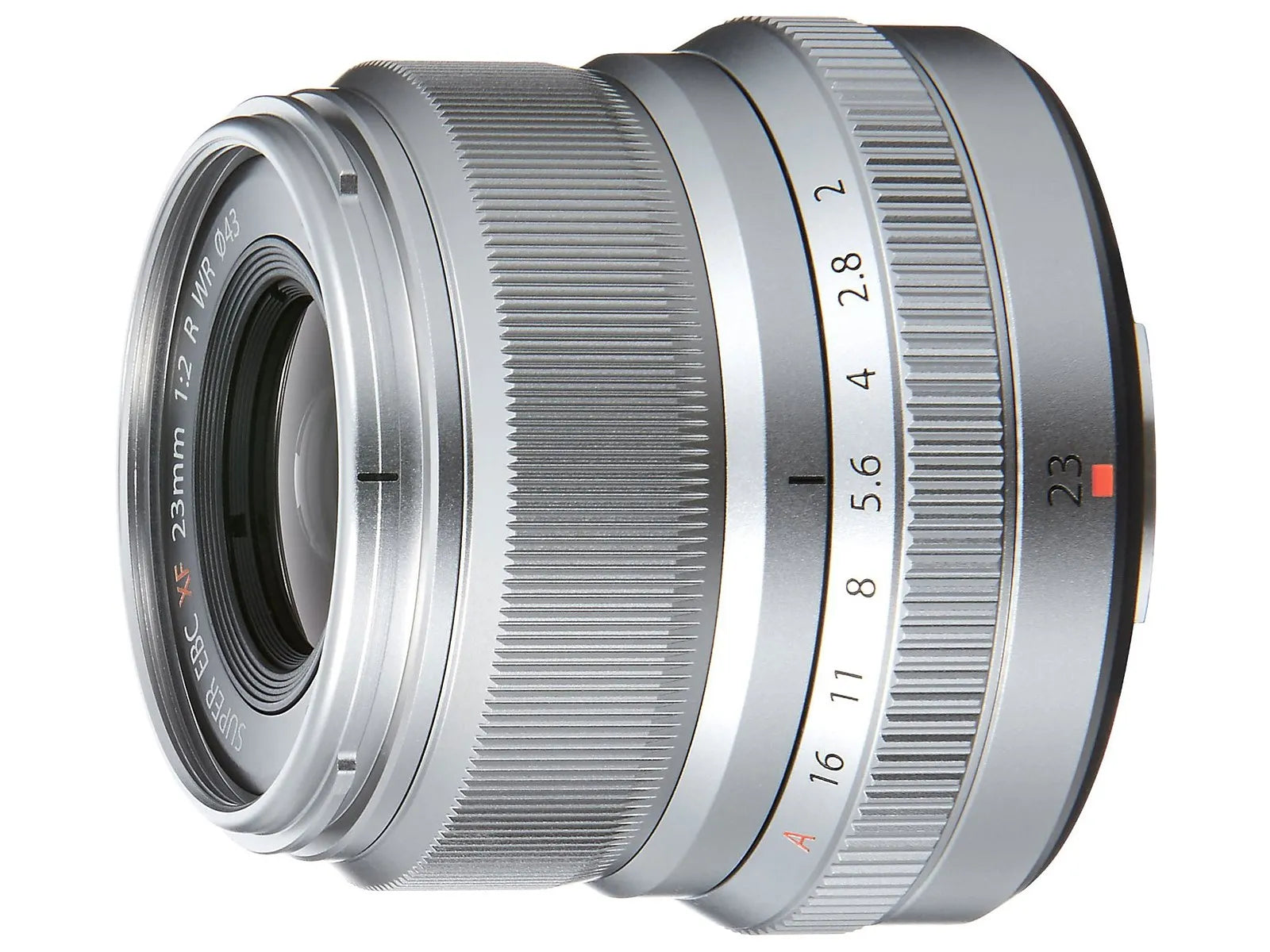 FujiFilm 23mm f2 R WR XF Lens - Silver